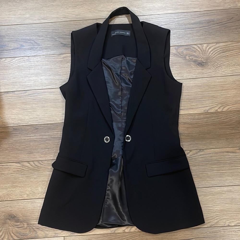 Zara tailored vest